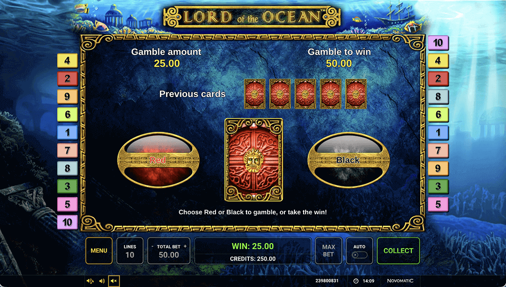 Особенности видео слота Lord of the Ocean Особенности видео слота Lord of the Ocean